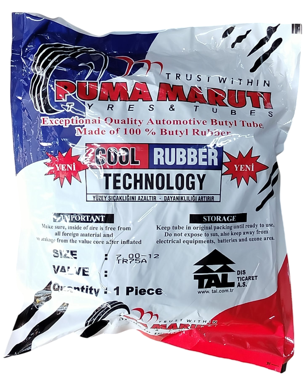 PUMA MARUTİ İÇ LASTİK 7.00/12 TR75A